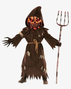 evil pumpkin monster costume