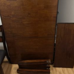 Heavy Wood Dining Room Table