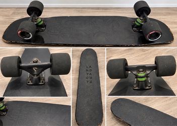 Landyachtz Dinghy Classic Emboss Cruiser Skateboard – Bear Trucks / Hawgs Wheels