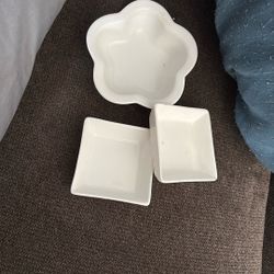 3 Small Trinket Trays