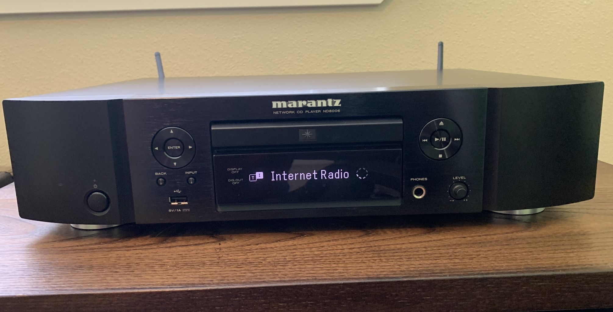 Marantz ND8006 Digital Music Streamer, DAC, and CD Player