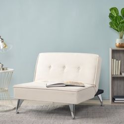 Brand NEW Ottoman Chair, Ivory