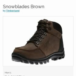 TIMBERLAND SNOWBLADES BROWN... SIZE 12..NEW IN BOX