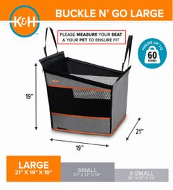 K&H Pet Products Dog Car Booster Seat