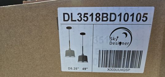 2 Pendant Lights New