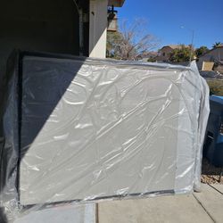 Brand New Queen Box Spring And Frame 