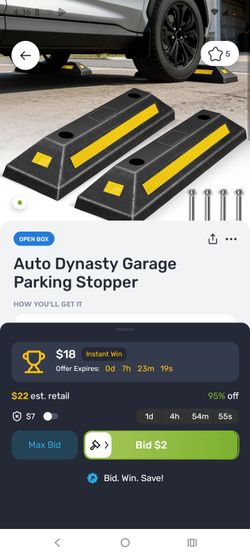 Parking Stoppers 2-pack