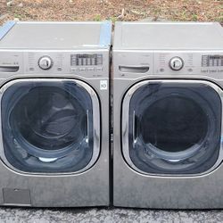 LG Washer And Dryer Electric 