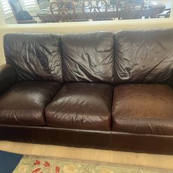 Leather Couch Set Of 3