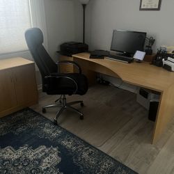 Office Desk And Chair