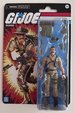 GI Joe Classified Series Retro Card Recondo 6" Figure Hasbro 2024 New Sealed