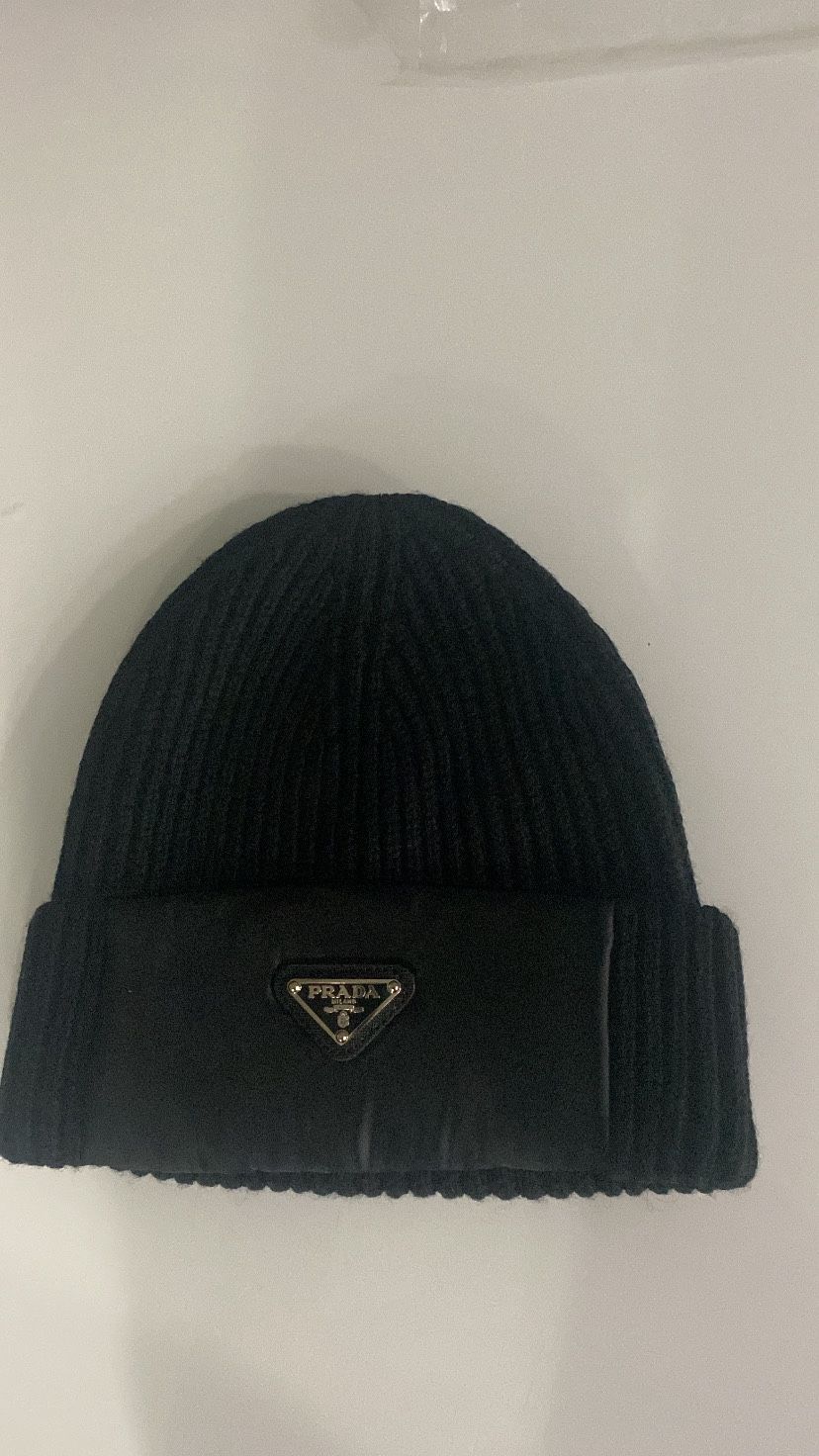 Prada Re-Nylon Garbardine beanie