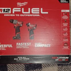 Milwaukee M12 Fuel 2 Tool Combo Kit