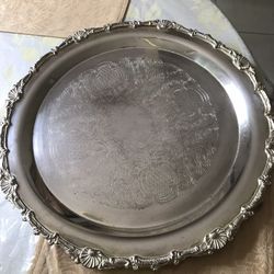 Silver platter