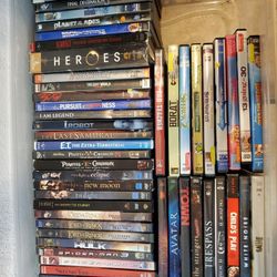 Bundle of 51 DVDs