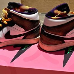 2022 Air Jordan 1 Mid SE Wear Away "Taxi"