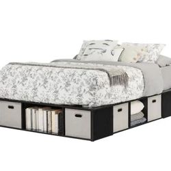 Storage Bed and Mattress for Sale (Full Size)