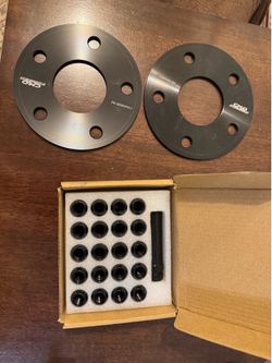 Spacers an lugnuts