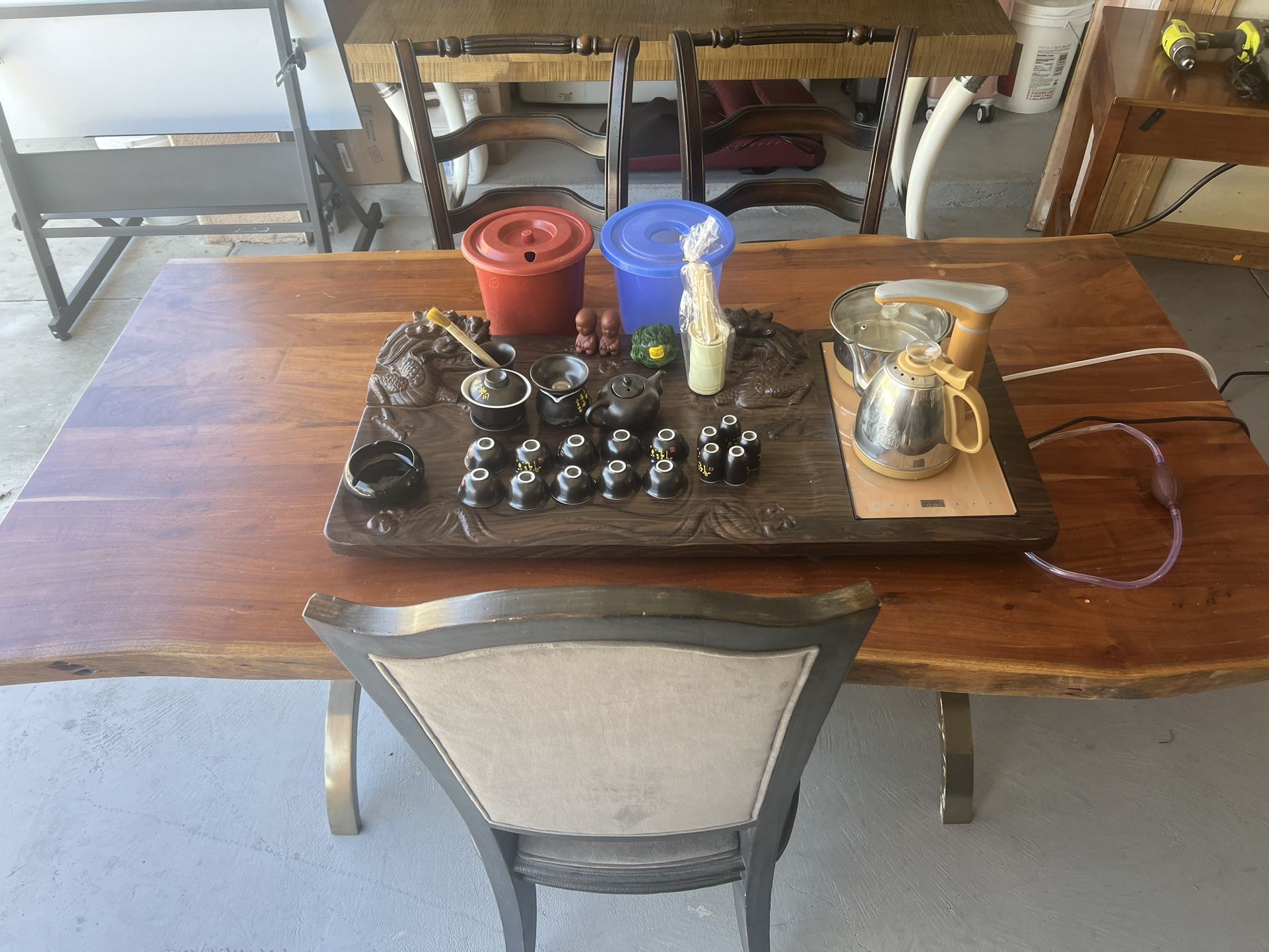 Tea Table Tea Serving Pot