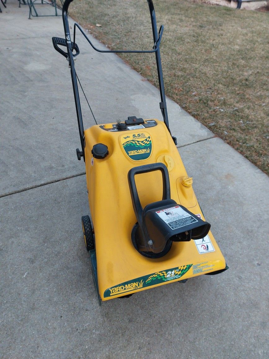 Yardman Snowblover 5.5 Hp 