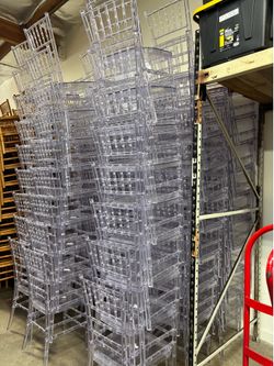 Clear chiavari for sale