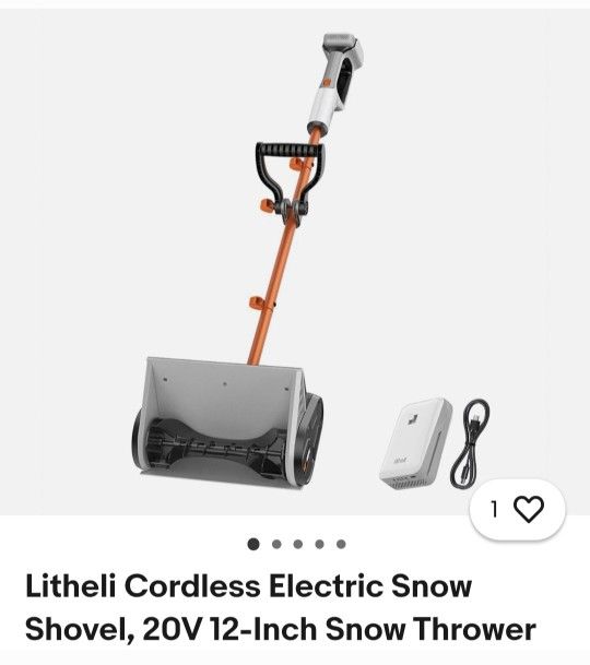 Litheli Electric Snow Thrower Shovel