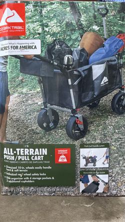 Ozark Trail All-Terrain Push/Pull Cart на 300 lb (≈136 кг)