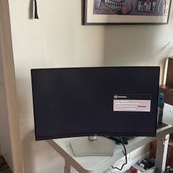 Dell S3221QS 32-inch 4K curved monitor – perfect condition!