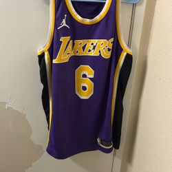 LeBron Lakers #6 Jersey 
