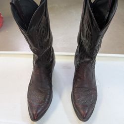 Tony Lama Men's 13 Ostrich Boots 