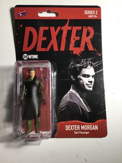 Bif Bang Pow Dexter Morgan Dark Passenger Black 3.75in Action Figure Series 2