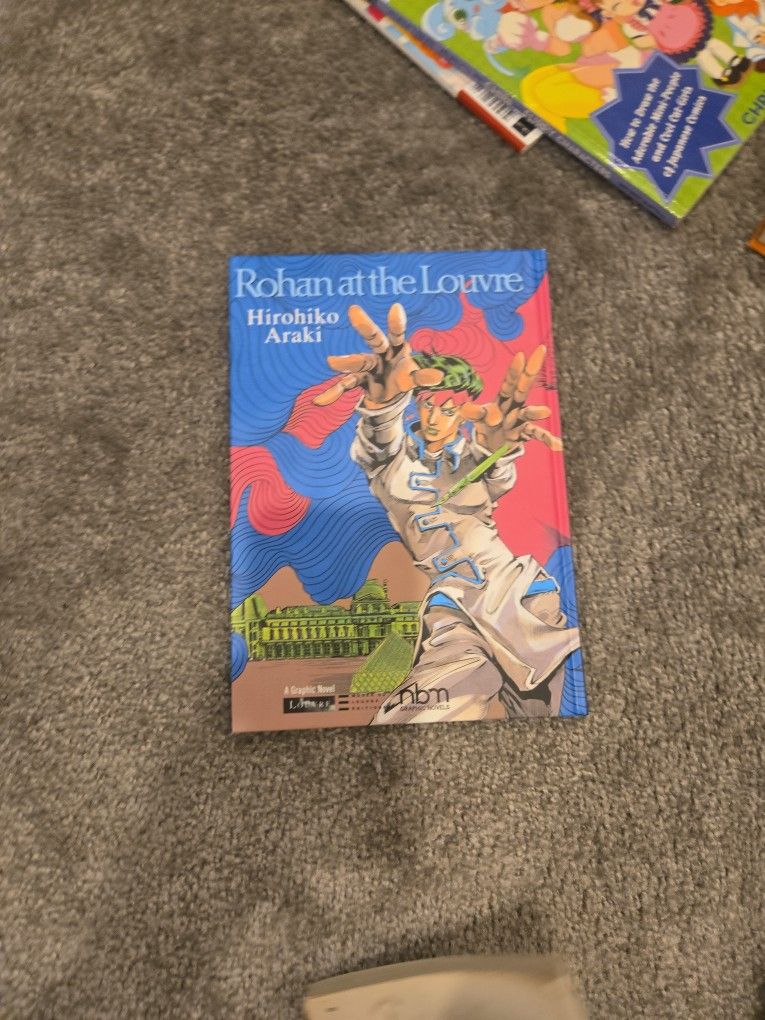 French Rohan au Louvre JoJo's Bizarre Adventure Hirohiko Araki Manga Book New