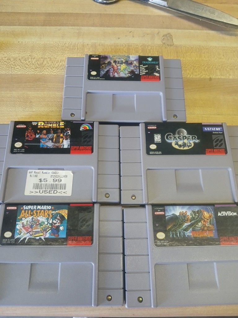 Super Nintendo Games