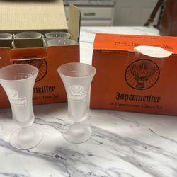 Jagermeister 2cl Shot Glasses