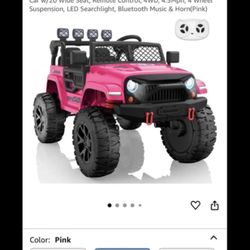 Pink Jeep