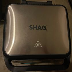SHAQ Smokeless Grill and Press,Shop HQ ASOT 3-in-one Contact Open Grill Panini