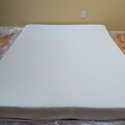 Qu,een Memory Foam Mat,tress – 6 Inch