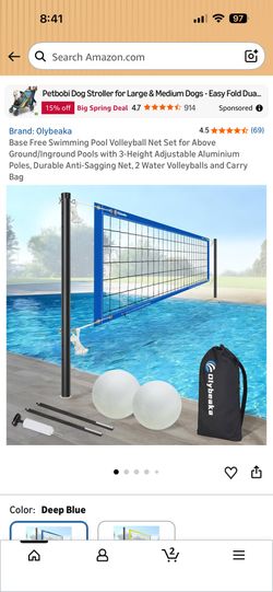  Pool Volleyball Net 