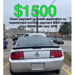 2010 Ford Mustang No Credit Application No  Require