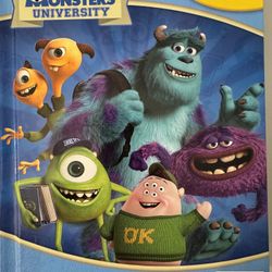 Monsters University. Story Book And 12 Figurines