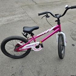 Royalbaby Freestyle Kids Bike 18 Inch Bicycle for Boys Girls Ages 5-9 Years, fuchsia color!