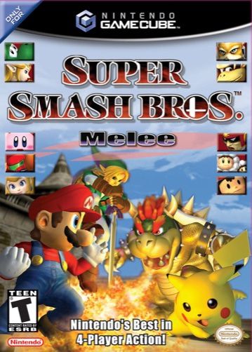 Super Smash Bros Melee Game For Nintendo Game Cube