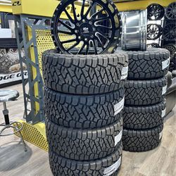 HD Pro Forged Wheels & Off-Road Tires – Lifted Truck Setup