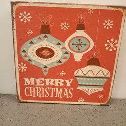 Decorative CHRISTMAS sign🎄