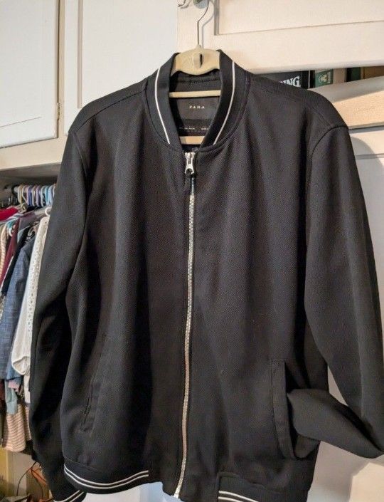 Men's Zara Varsity Bomber Jacket