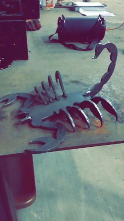 1/4" 3D scorpion