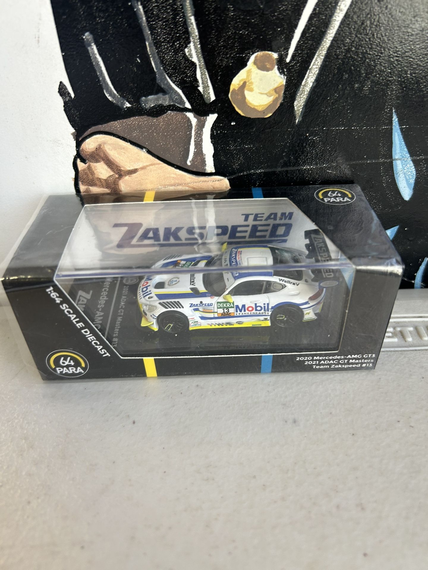 Paragon 1:64 scale diecast model of the 2020 Mercedes-AMG GT3 Evo