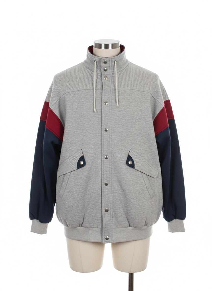 1980s 90s Bomber Jacket / Varsity