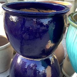 Huge Ceramic Planter Flower Pot 