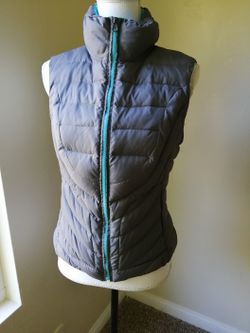 Wind vest, down/feather filling